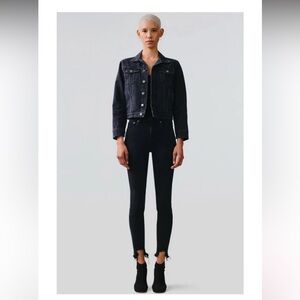 AGOLDE Sophie black jeans size 25 excellent condition!!